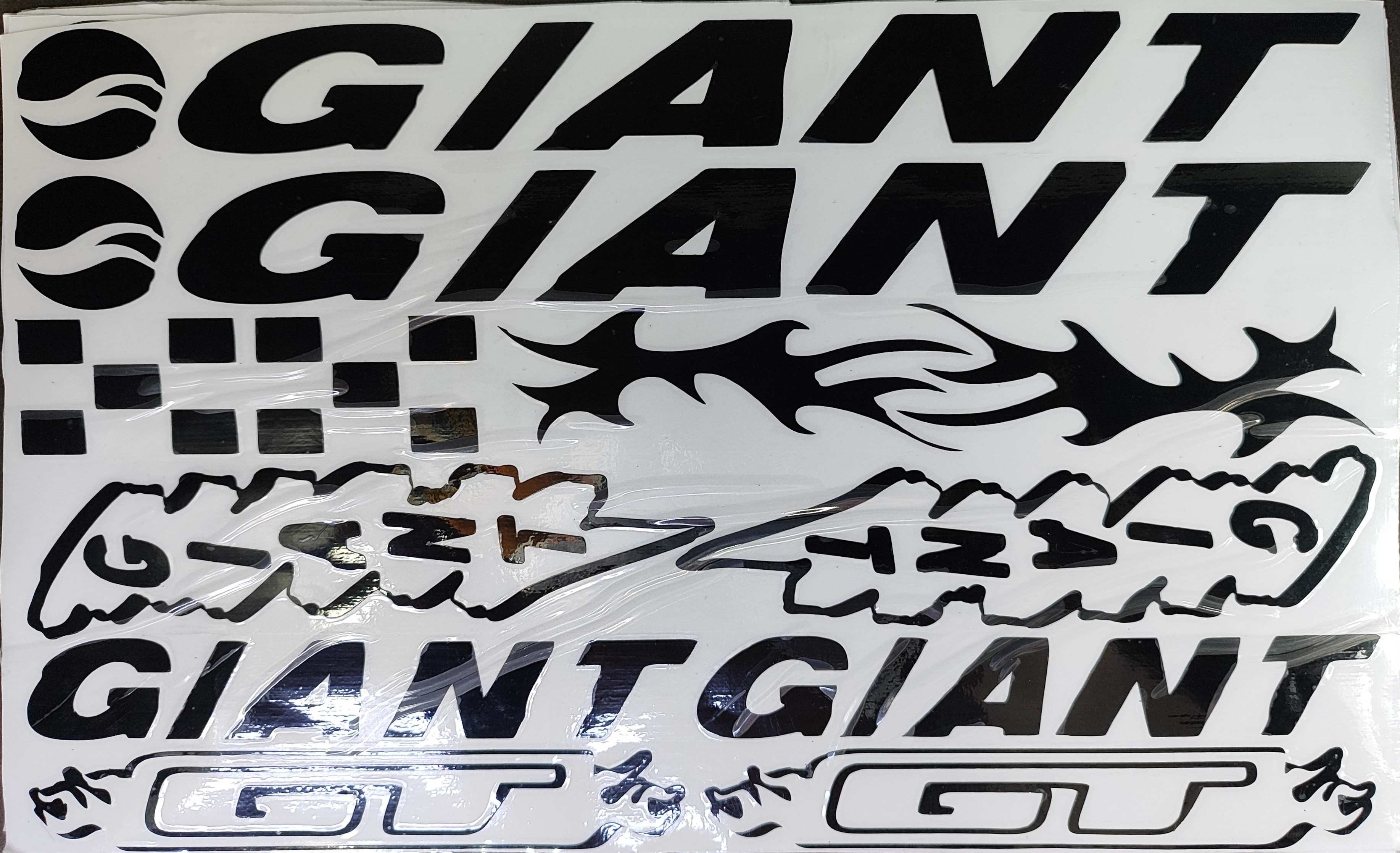برچسب شبرنگ دوچرخه جاینت GIANT