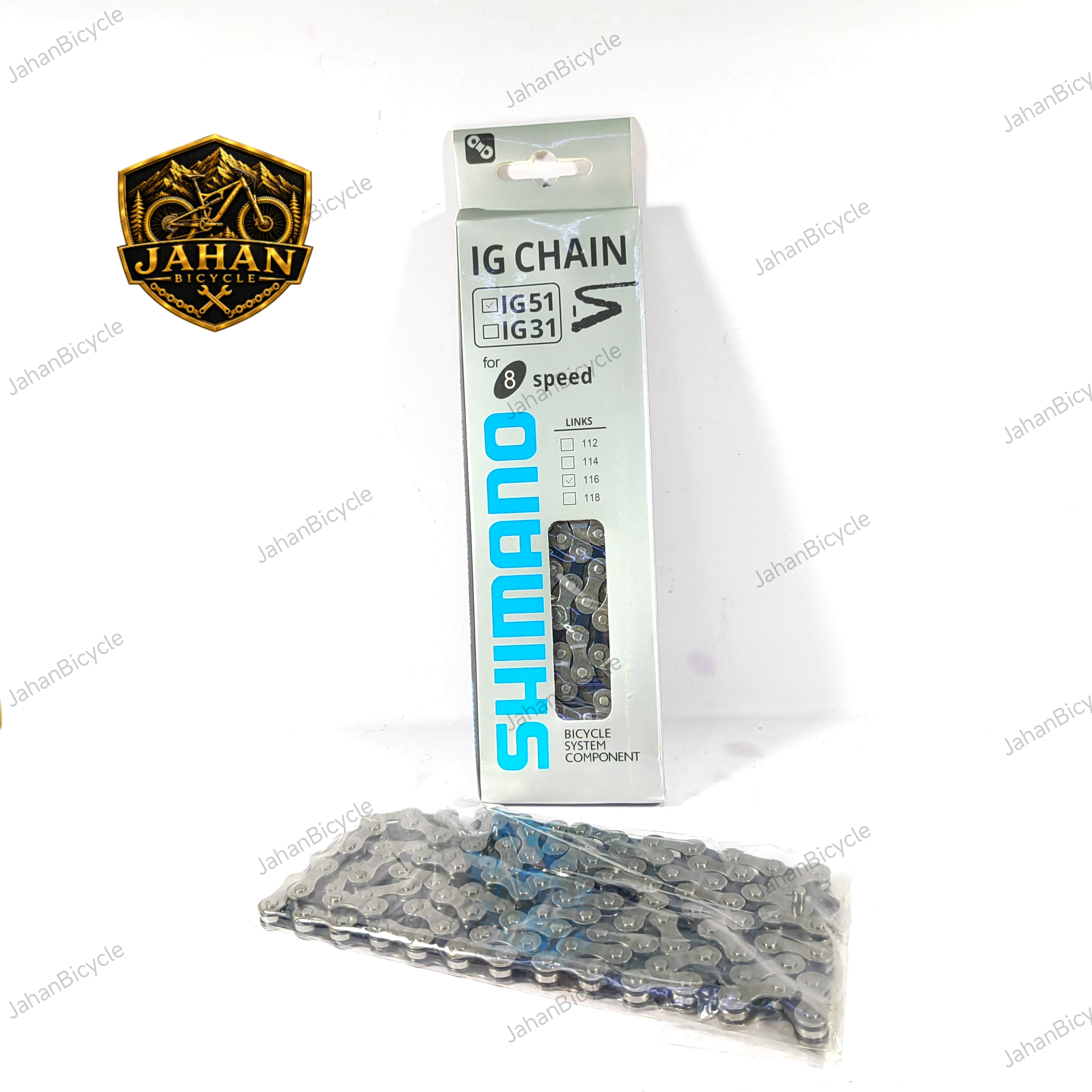 زنجیر دوچرخه شیمانو ۸speed IG 51