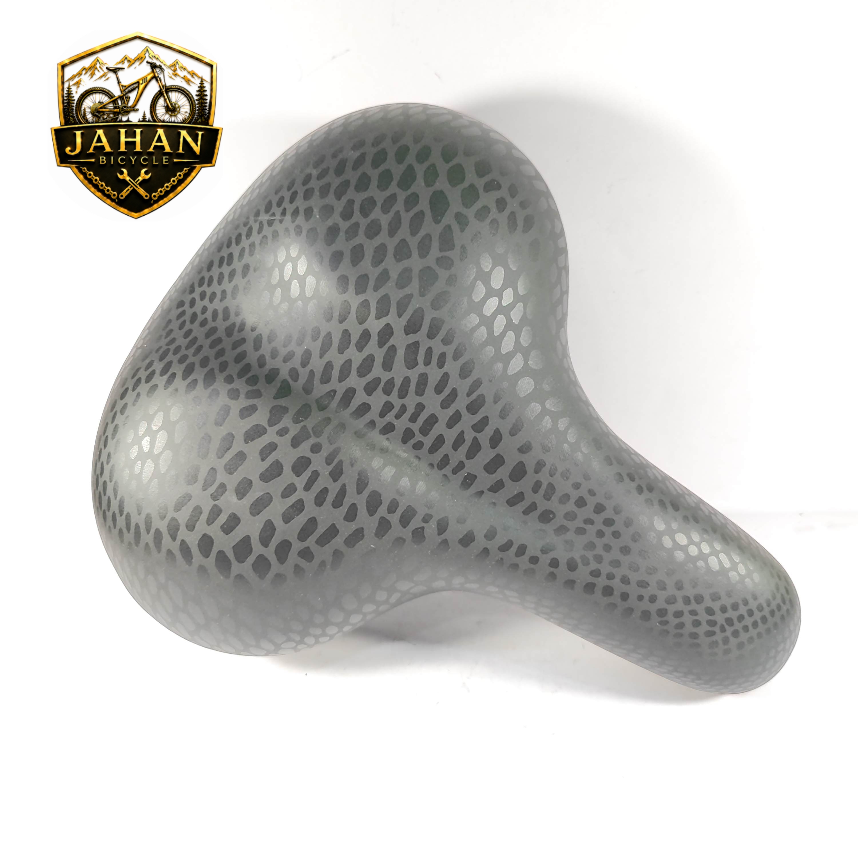 زین پهن دوچرخه طرح پوست ماری